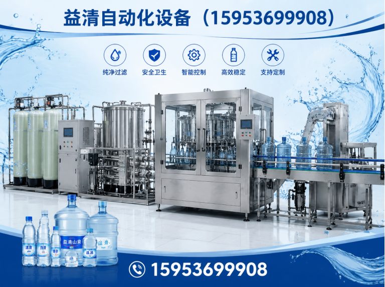 安丘市矿泉水设备展示图